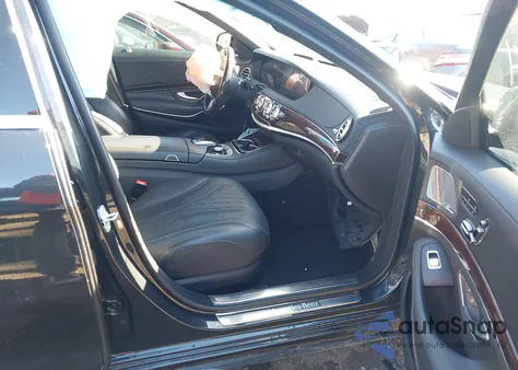 2018 Mercedes-Benz S 560 4Matic из США, поврежденный, VIN WDDUG8GB4JA380951